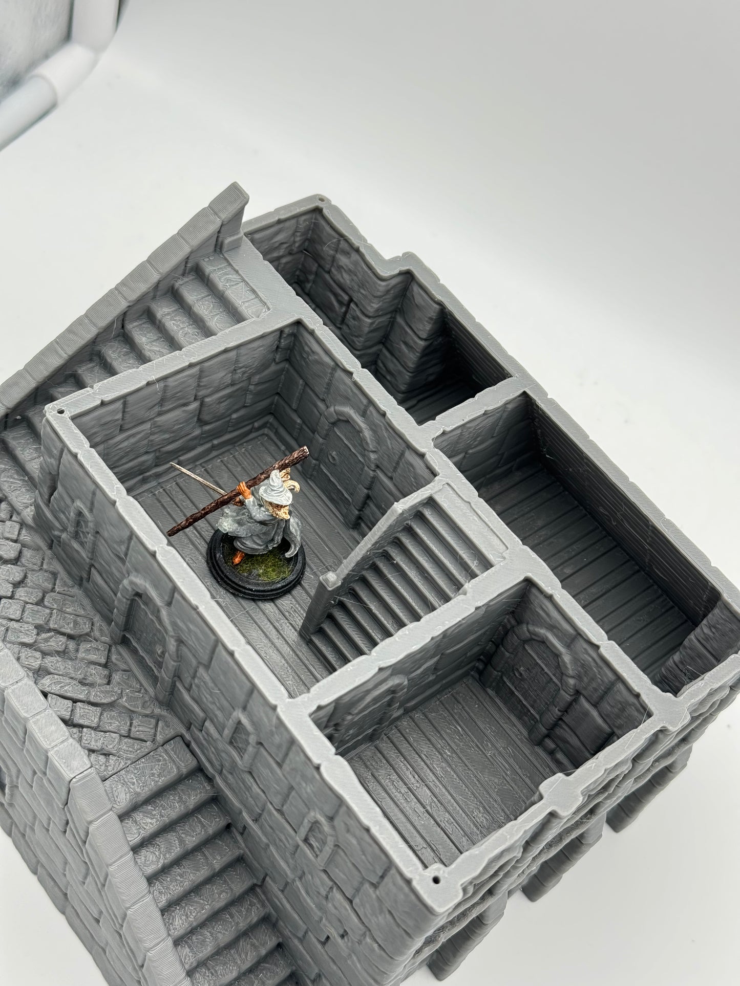 Produktfoto Tabletop 28mm The Printing Goes Ever On (TPGEO) 0: Handelsplatz Ivory City - Gebäude Königreich Gonthan - Trade Hall Tabletop Terrain