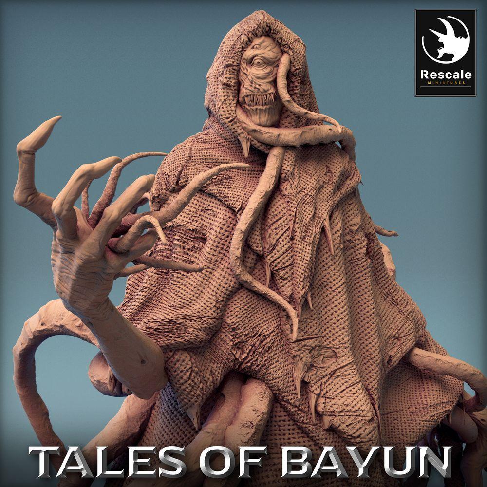 Produktfoto Tabletop 28mm Lord of the Print (LotP) 0: Tabletop Miniatur: Dunkler Beschwörer, Nekromant, Eldritch Kultist, Tentakel-Magier - Liho (24_01_J)