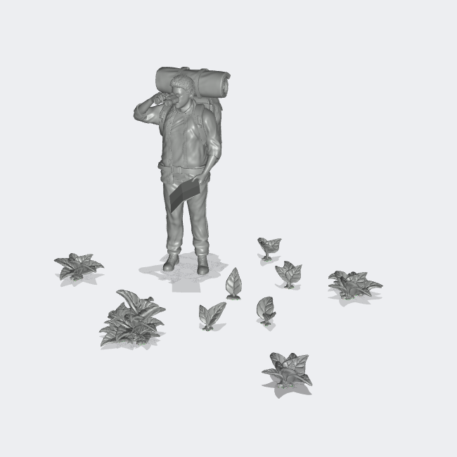 Produktfoto Miniatur Möbel, Einrichtung Diorama und Modellbau 0: Pflanzen und Gewächse: 9 Bodendecker