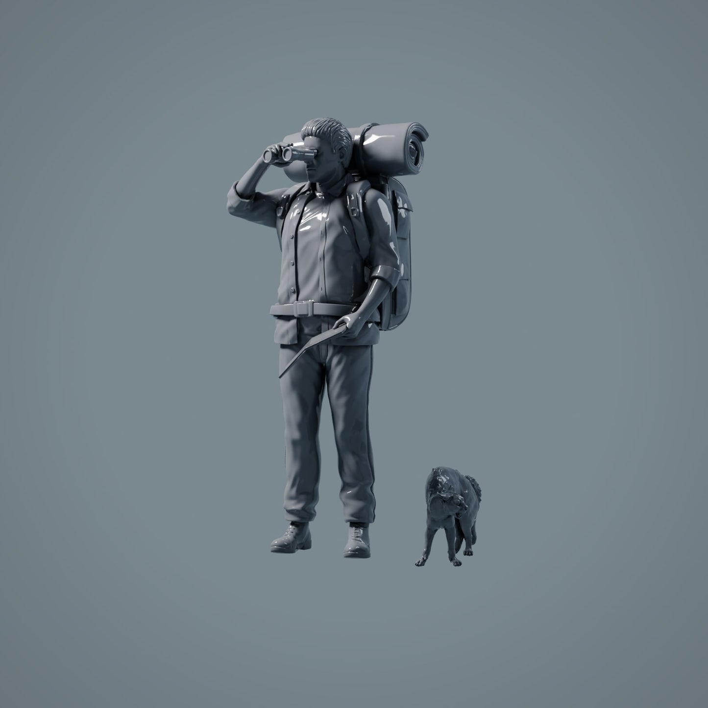 Haustier Figur: Katze sträubt sich (a003)