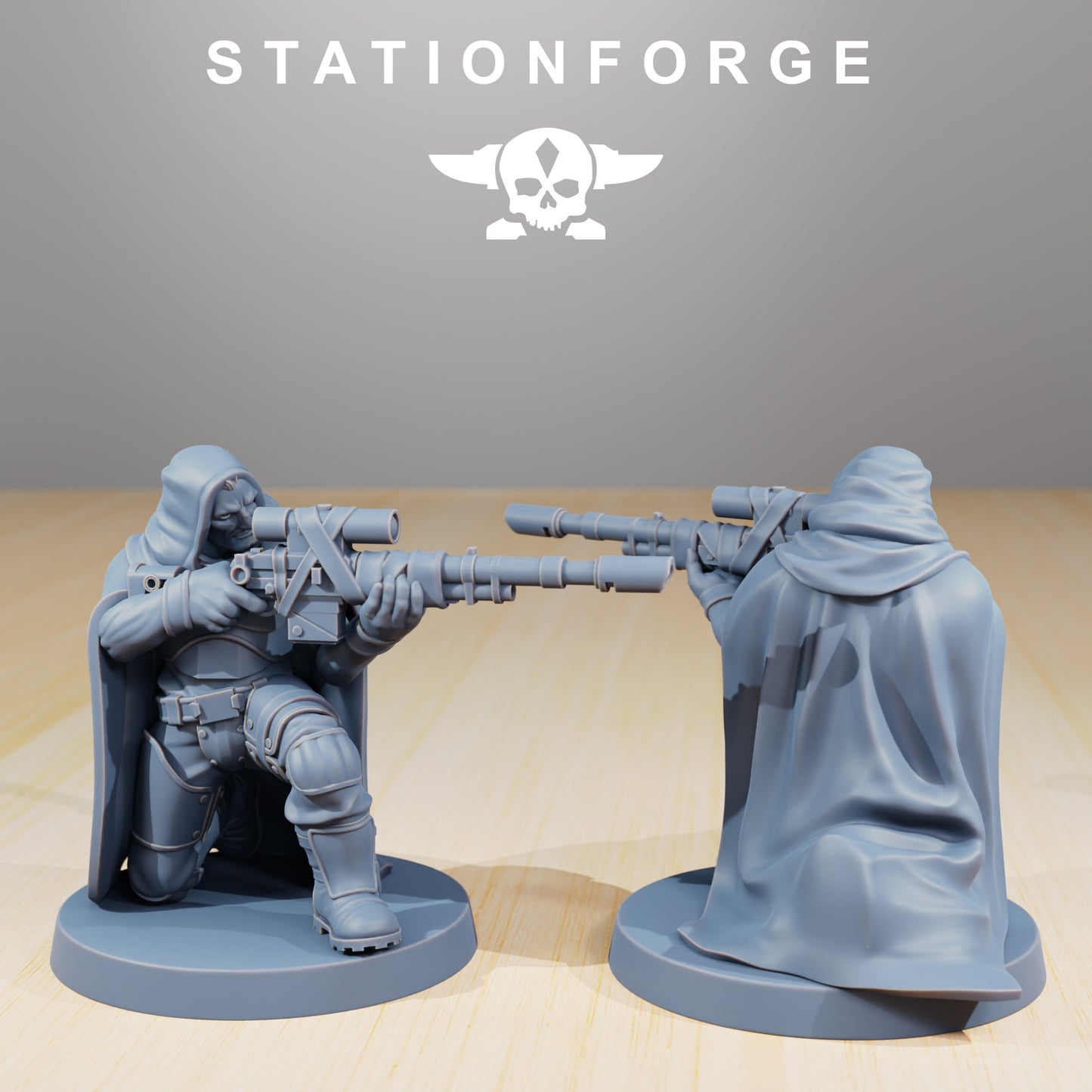 Produktfoto 28mm Tabletop Minis Stationforge: Orkaz Hunters