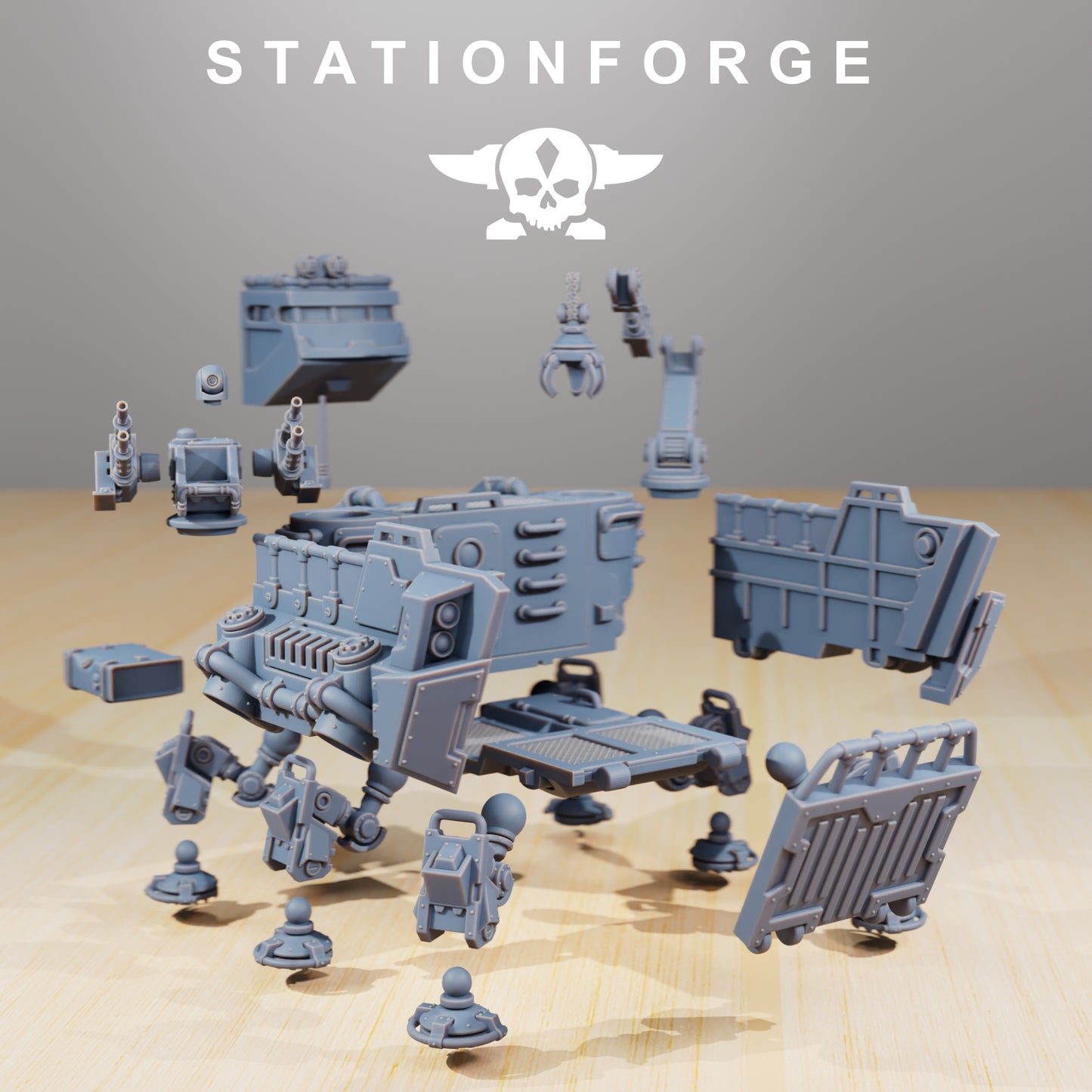 Produktfoto 28mm Tabletop Minis Stationforge: Transport Tank