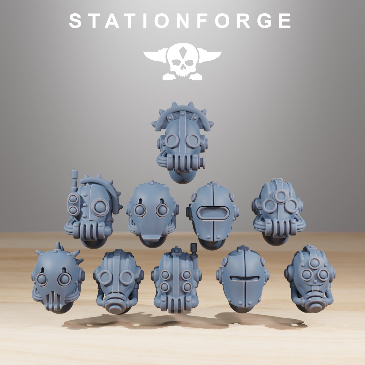 Produktfoto 28mm Tabletop Minis Stationforge: Junkbots