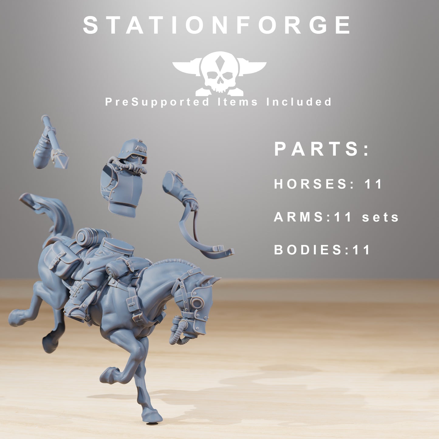 Produktfoto 28mm Tabletop Minis Stationforge: Cavalry