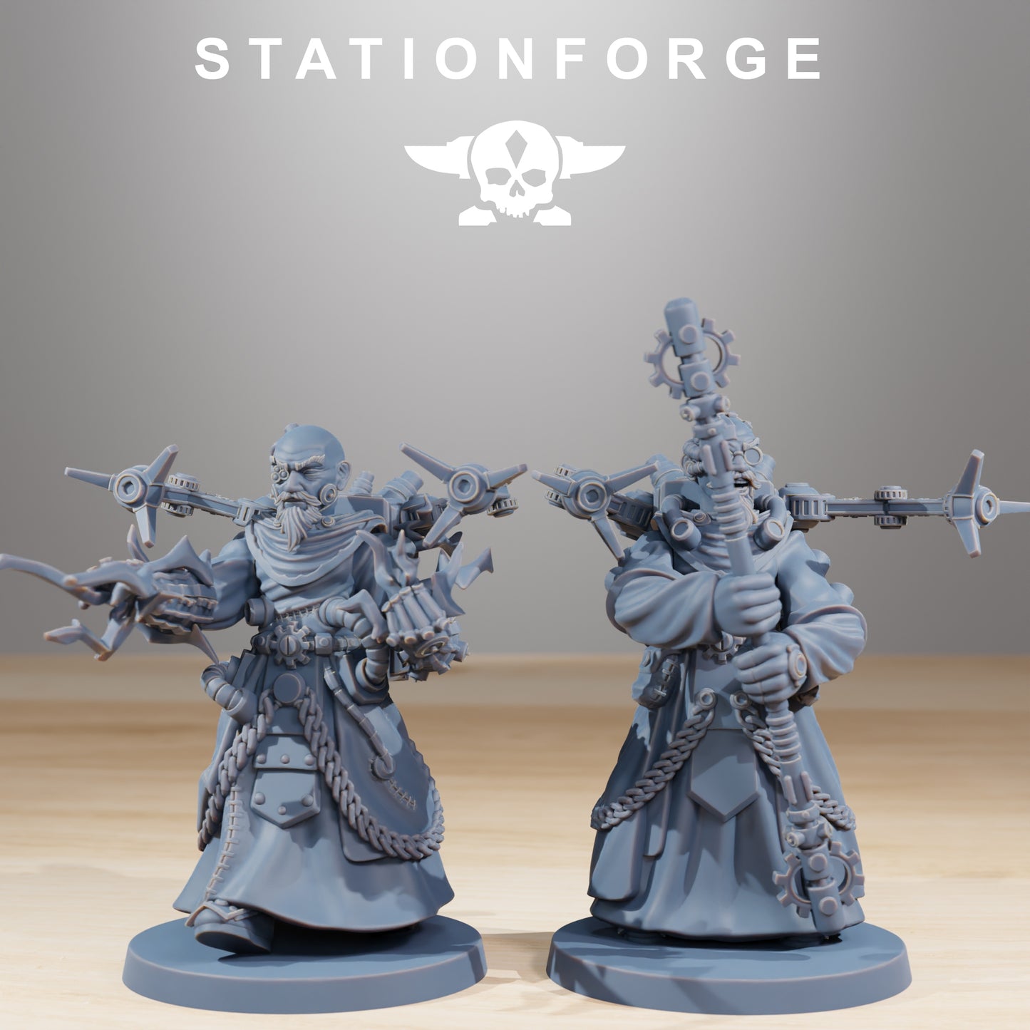 Produktfoto 28mm Tabletop Minis Stationforge: Forager Preachers
