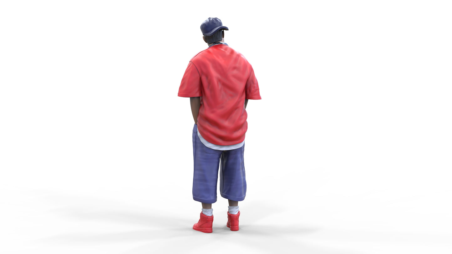 Produktfoto Diorama und Modellbau Miniatur Figur: Homie | Gangster | Hip Hopper 1