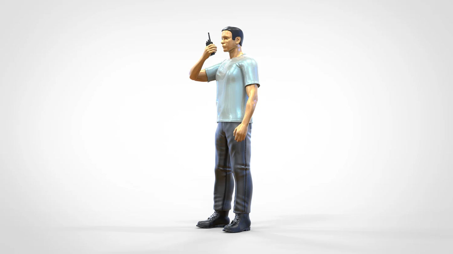 Produktfoto Diorama und Modellbau Miniatur Figur: Streckenposten Set, 6 Figuren