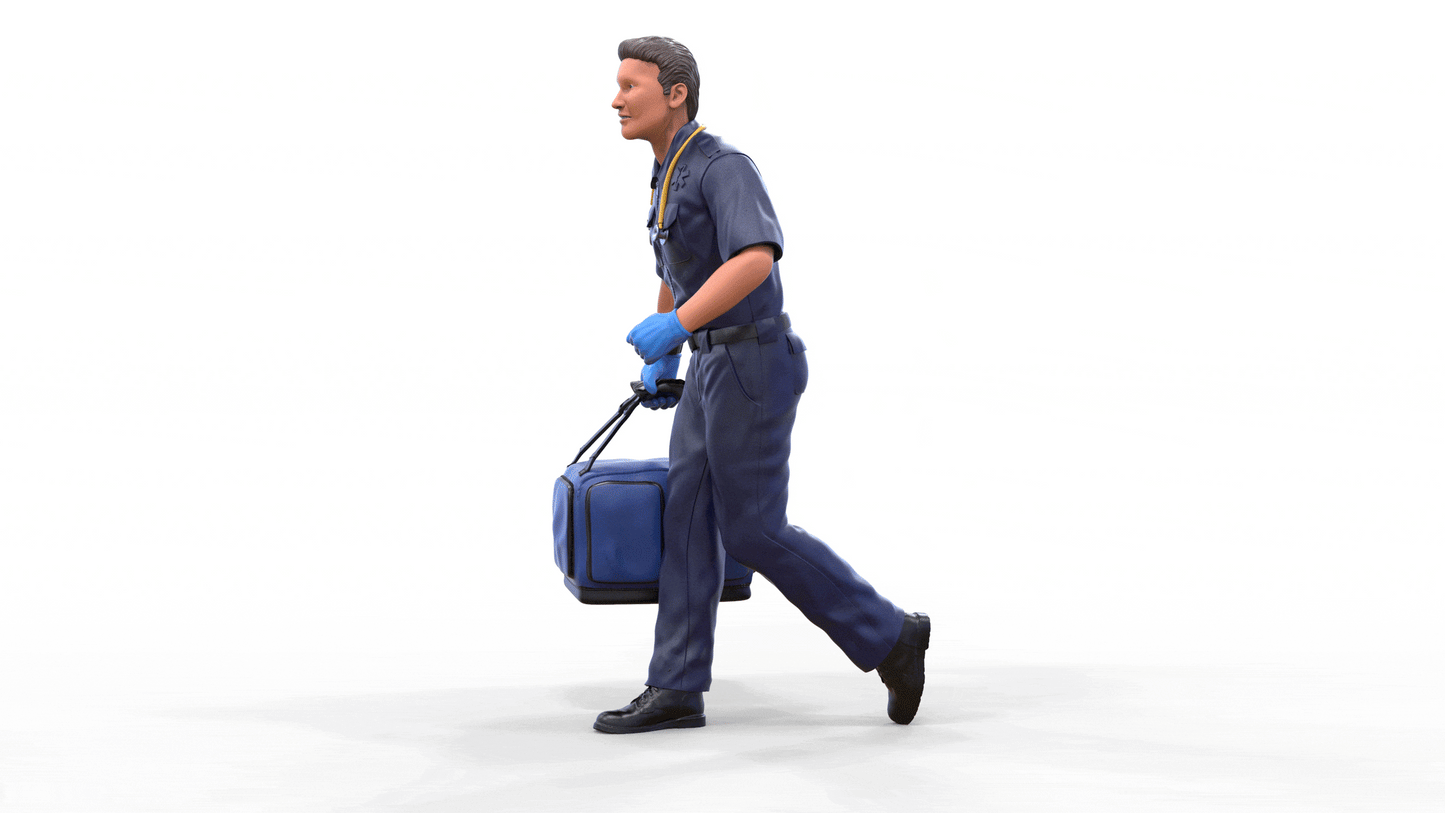 Produktfoto Diorama und Modellbau Miniatur Figur: Sanitäter 1