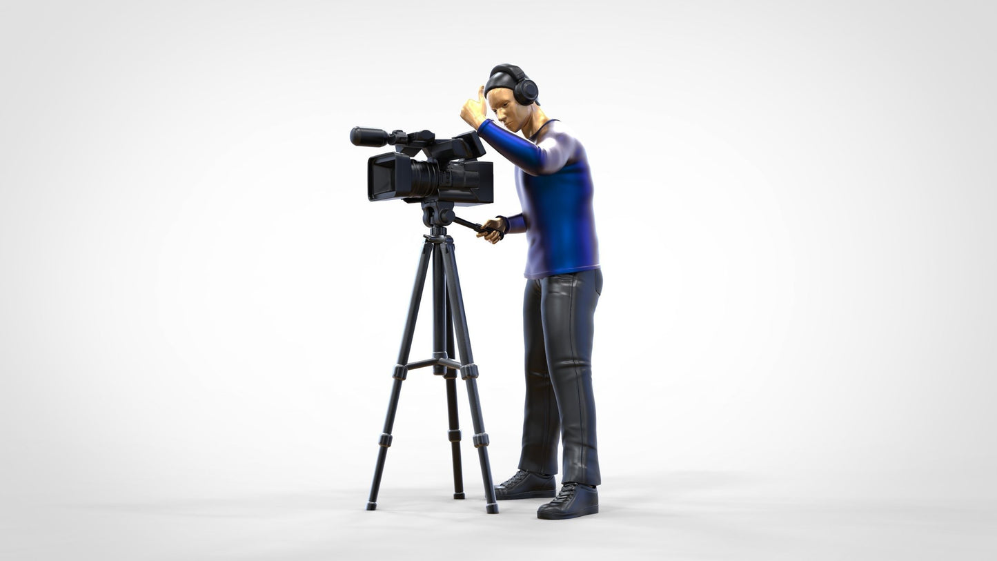 Produktfoto Diorama und Modellbau Miniatur Figur: Reporter Set, 6 Figuren