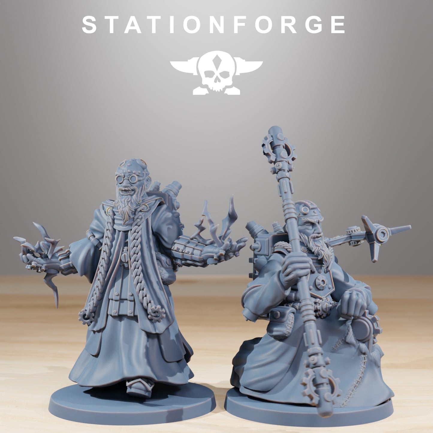 Produktfoto 28mm Tabletop Minis Stationforge: Forager Preachers