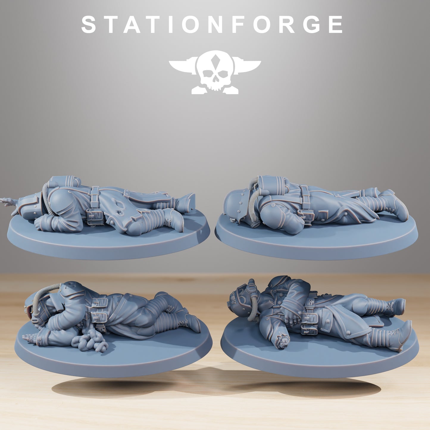 Produktfoto 28mm Tabletop Minis Stationforge: The Fallen