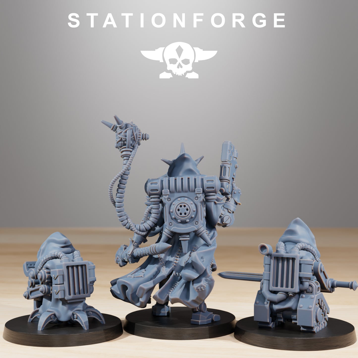 Produktfoto 28mm Tabletop Minis Stationforge: Leader
