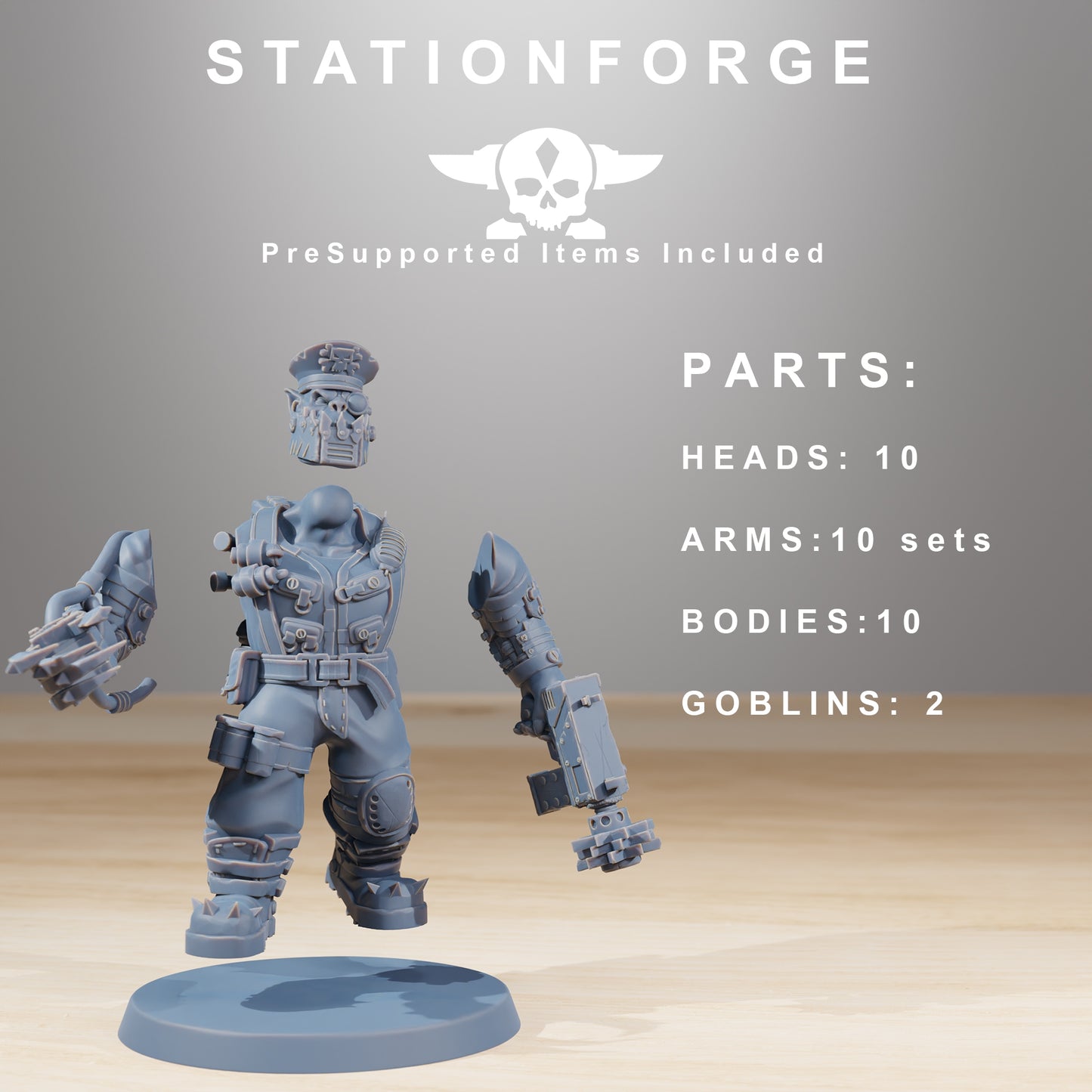 Produktfoto 28mm Tabletop Minis Stationforge: Skillers