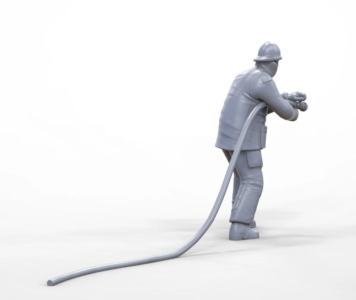 Produktfoto Diorama und Modellbau Miniatur Figur: Feuerwehrmann 1