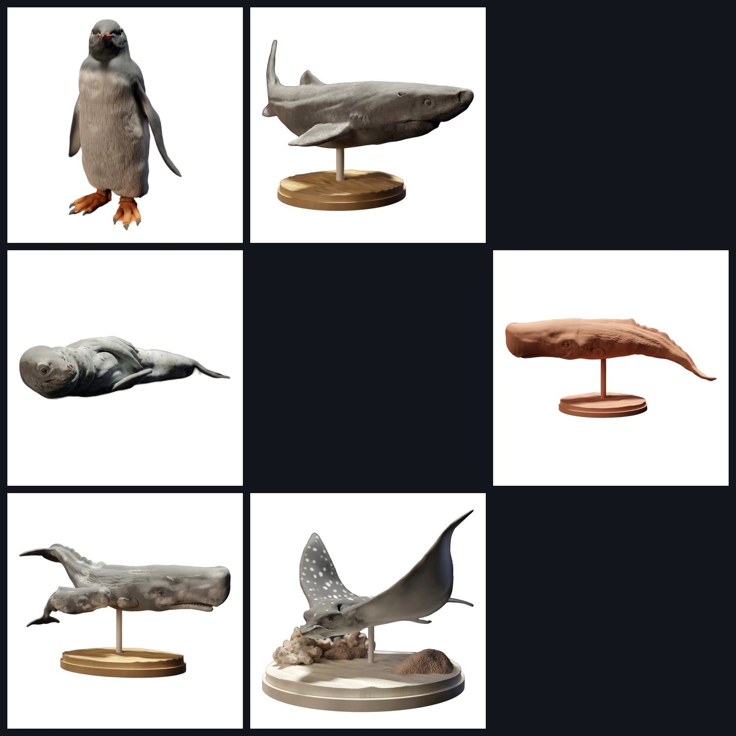 Dieses Bild ist das Kategoriebild für das Release 23_07: Tropische Tierminiaturen und Tierfiguren für Diorama & Modellbau