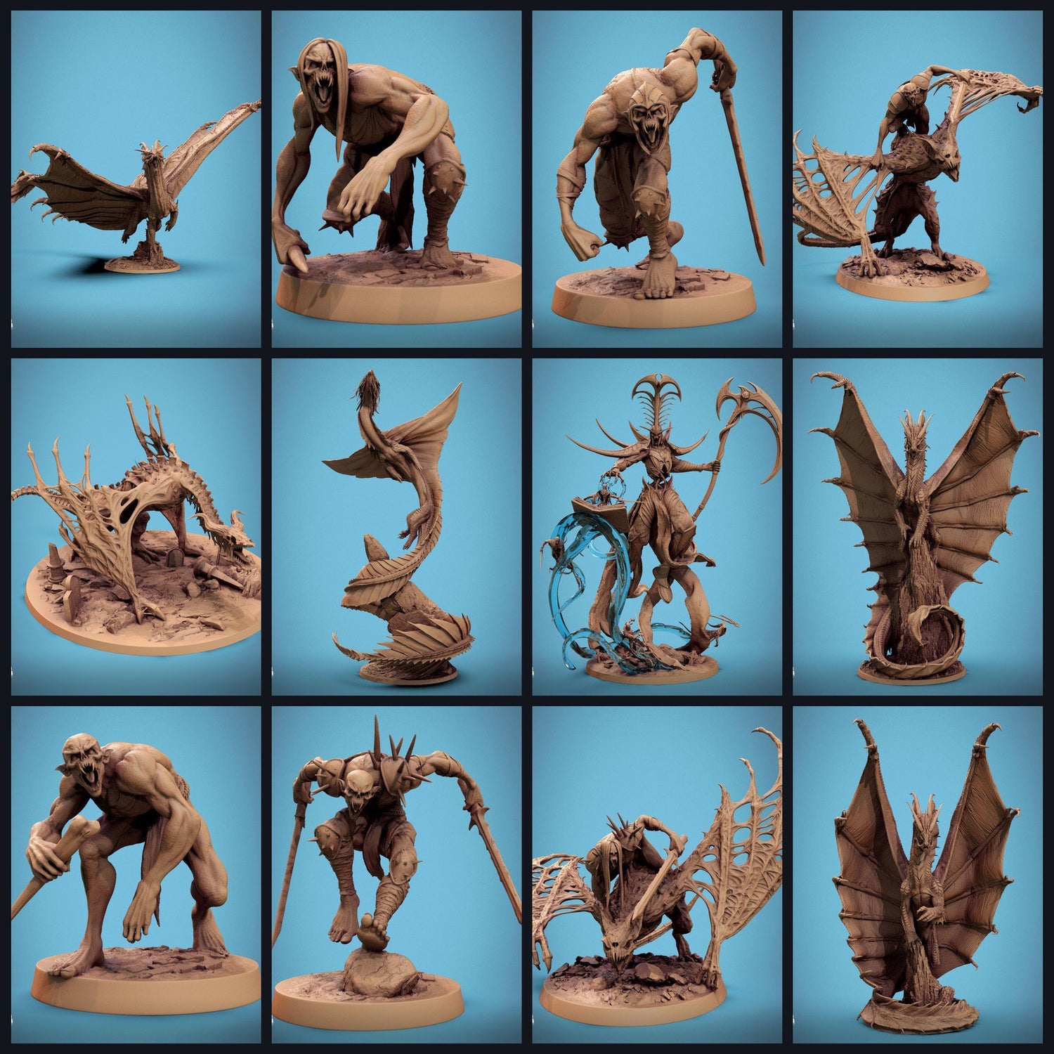 Dieses Bild ist das Kategoriebild für das Release 24_11: Broken Blood – Fantasy Miniaturen