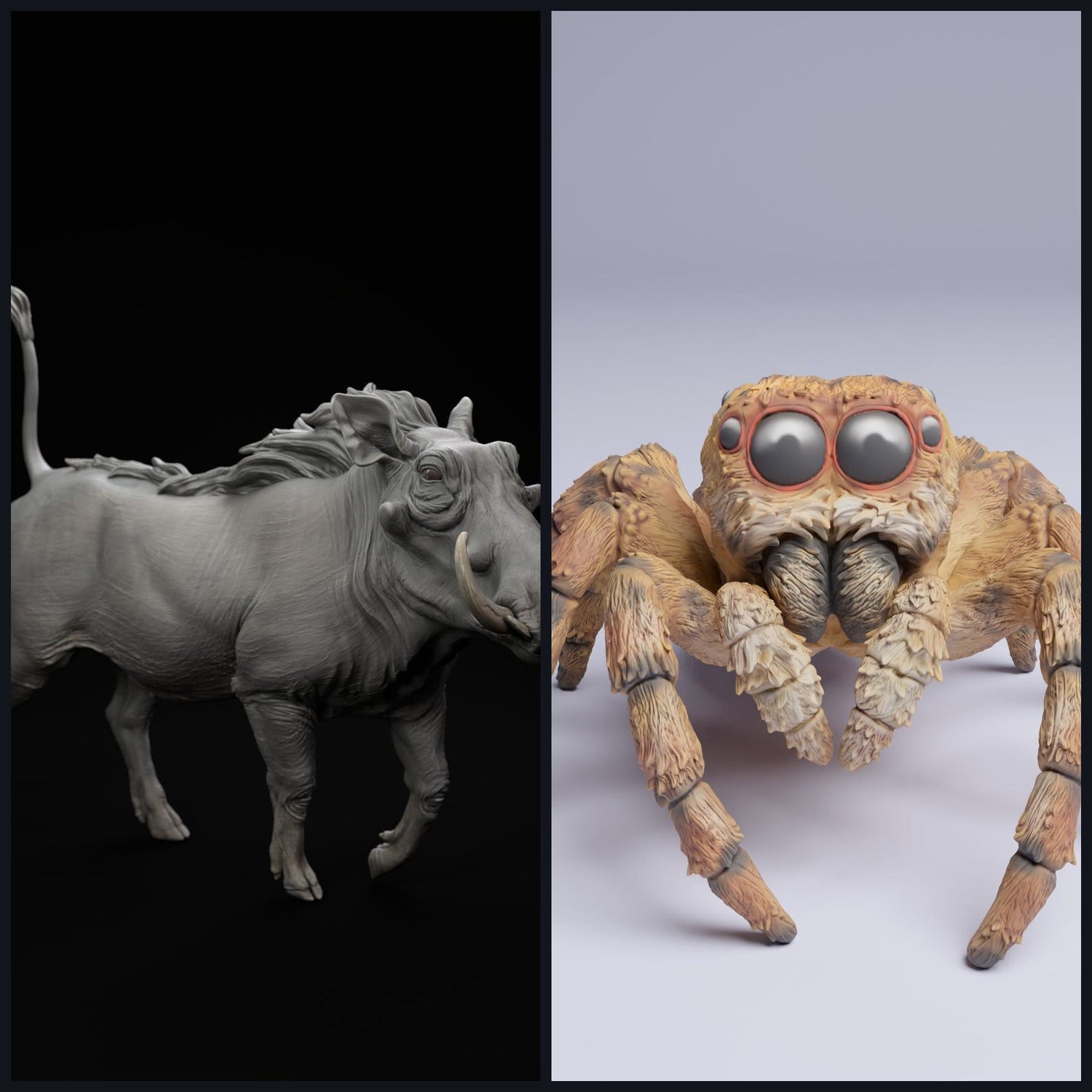 Dieses Bild ist das Kategoriebild für das Release 25_05: Tierminiaturen & Tierfiguren für Diorama und Modellbau