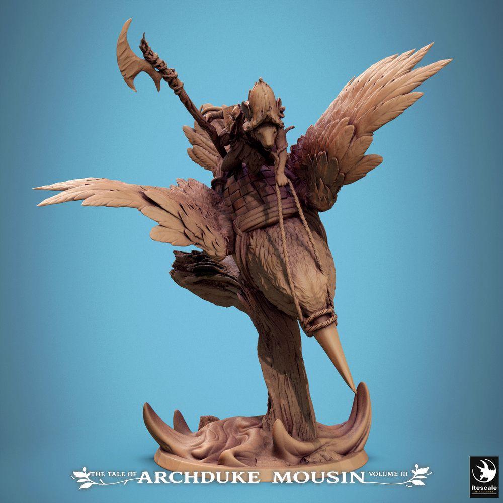 Collection-Bild für Tabletop: Maus-Ritter auf Eisvogel als 28-mm-Tabletop-Miniatur von Rescale Miniatures