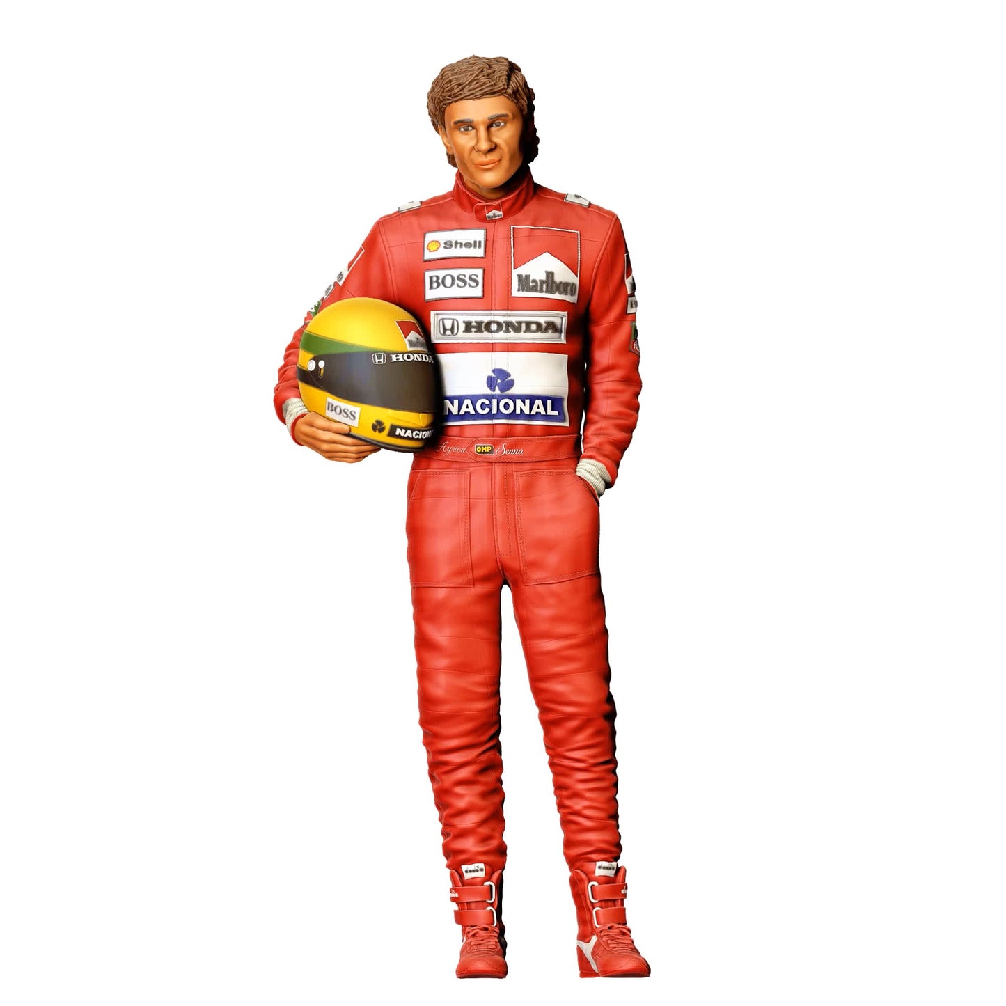 Diorama Modellbau Produktfoto 1: Diorama Figuren-Set: Rennfahrer und Motorsport (Nr. S58)