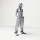 Diorama Modellbau Produktfoto 3: Stehende Figur: Frau mit Basecap, bauchfreiem Top & Cargo-Hose, Hände in Hosentaschen (B031)