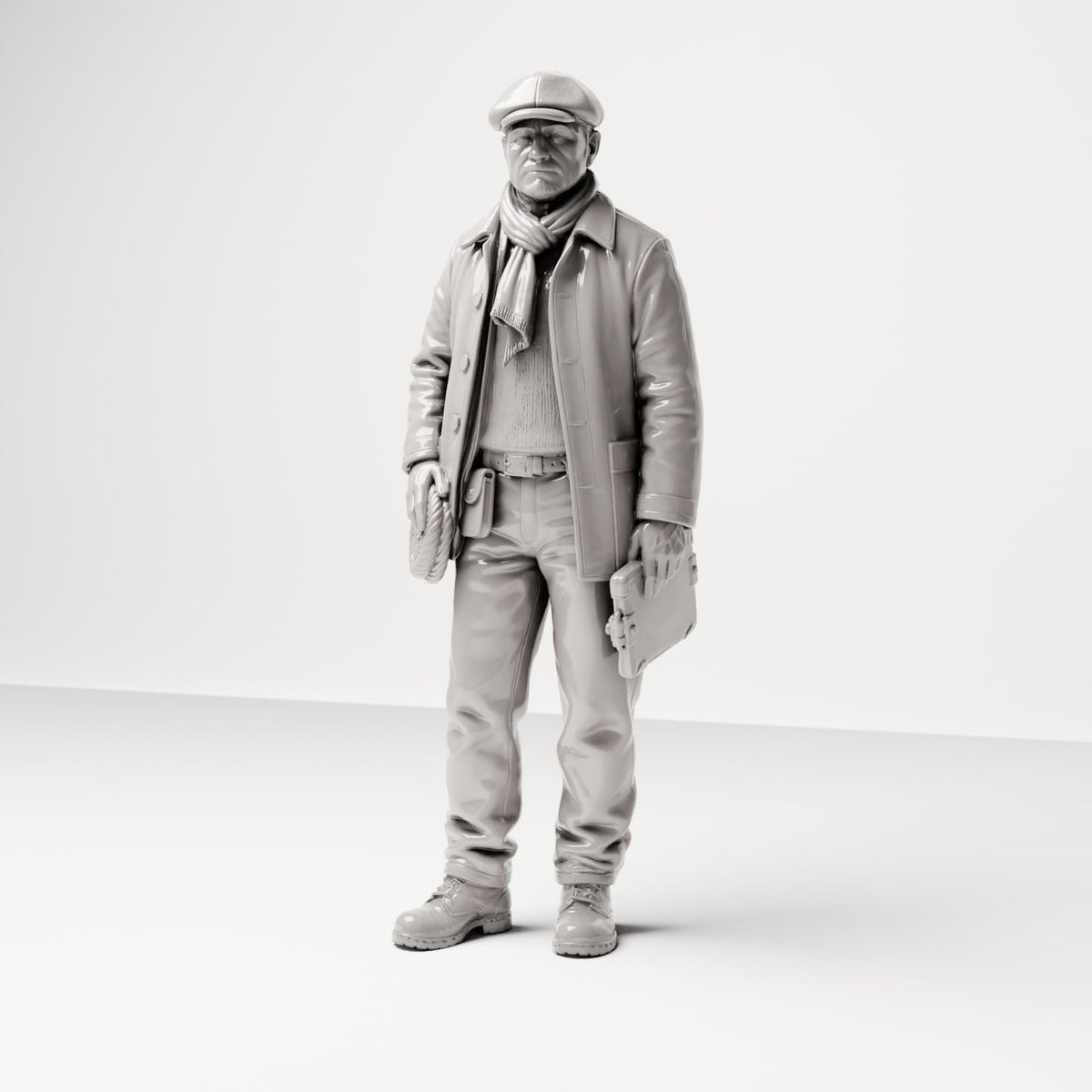 Diorama Modellbau Produktfoto 3: Diorama Figuren-Set: Historische Hafen- und Dockarbeiter der 1920er-1930er