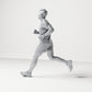 Diorama Modellbau Produktfoto 1: Gehende Figur: Jogger in Sportkleidung (B043)