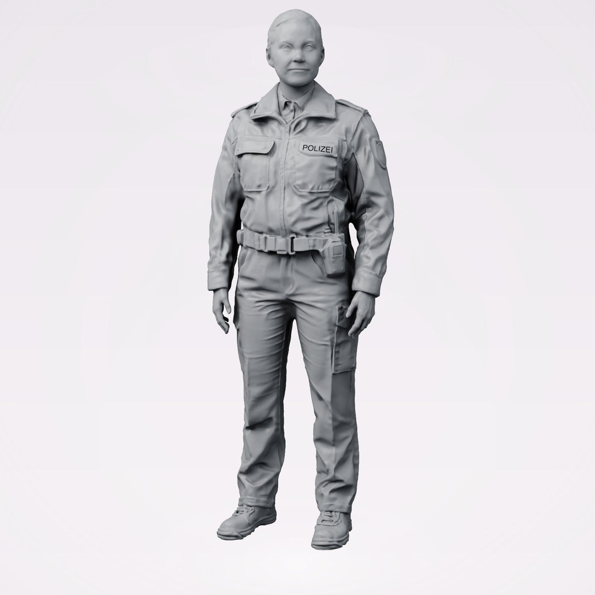 Diorama Modellbau Produktfoto 4: Diorama Figuren-Set: Deutsche Polizei und Polizeibeamte Figuren-Set