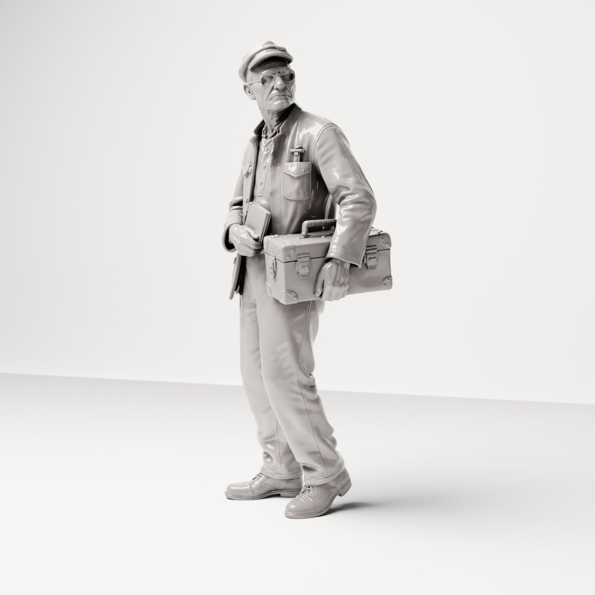 Diorama Modellbau Produktfoto 8: Diorama Figuren-Set: Historische Hafen- und Dockarbeiter der 1920er-1930er