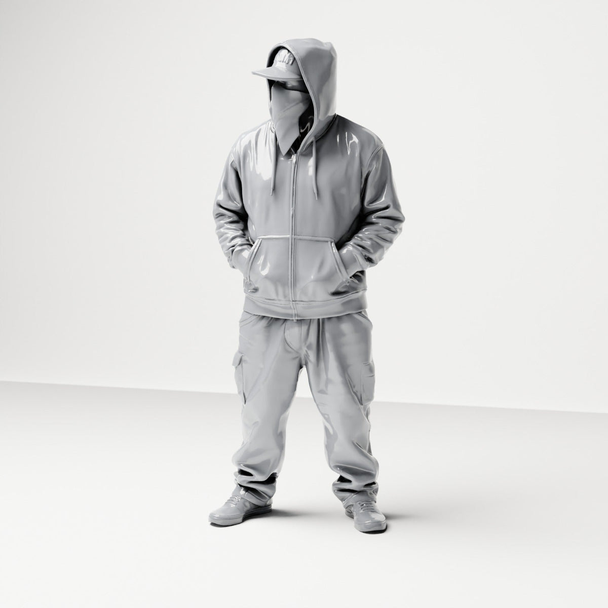 Diorama Modellbau Produktfoto 9: Diorama Figuren-Set: Hip-Hop, Urban und Streetwear Figuren-Set