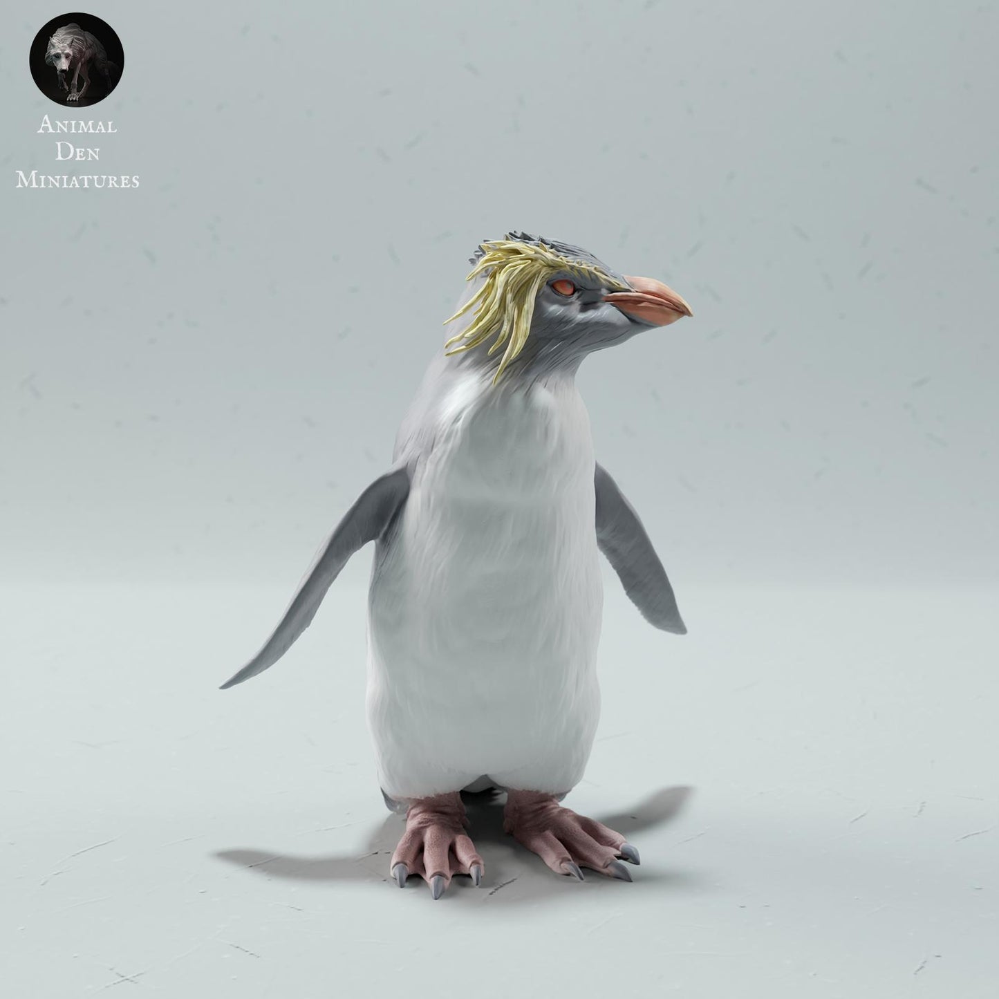 Produktfoto Tier Figur Diorama, Modellbau: 0: Meerestier Figur: Felsenpinguin – Rockhopper (Ref 01_01_64)