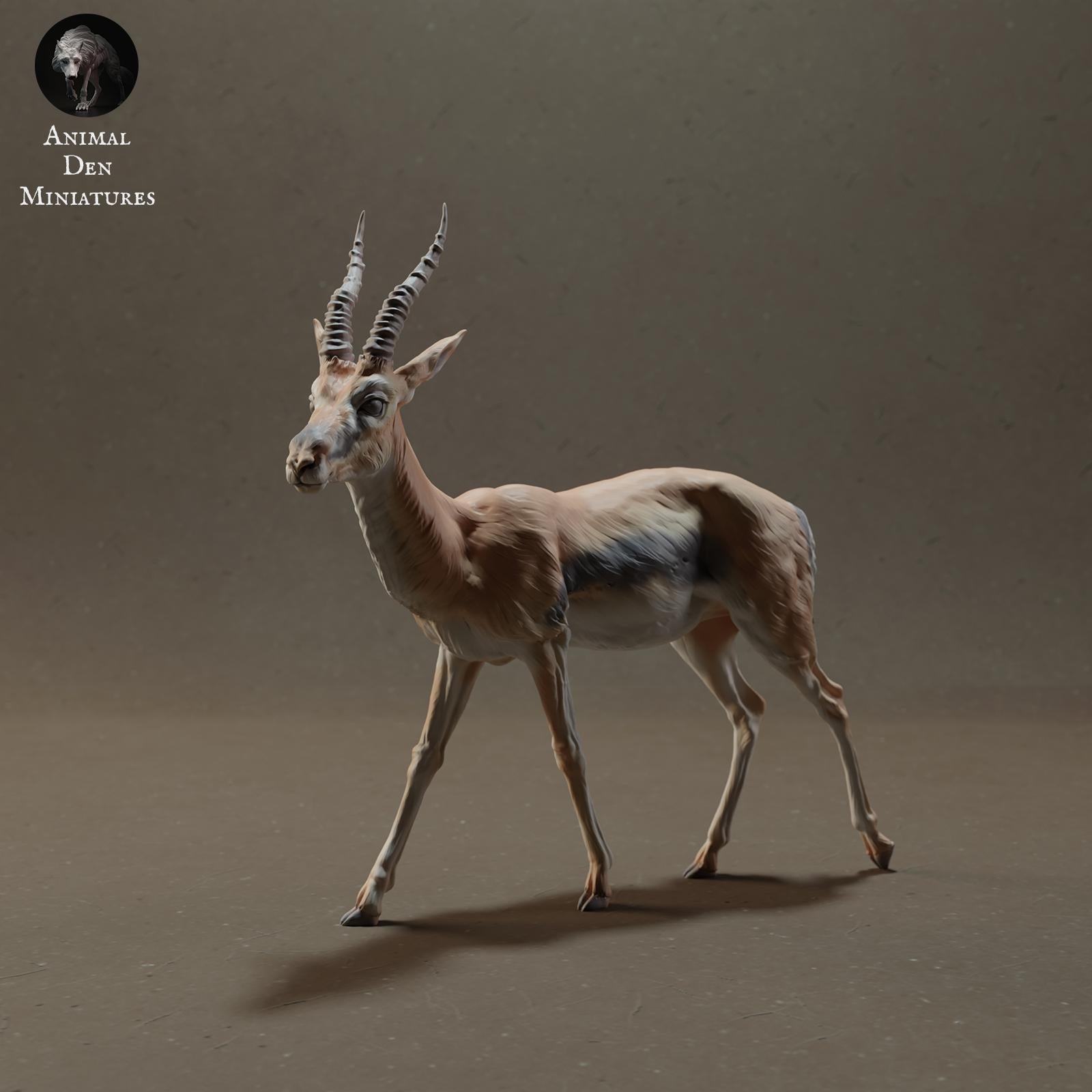 Produktfoto Tier Figur Diorama, Modellbau: 0: Tiere der Savanne Figur: Thomson-Gazelle (Ref 01_01_57)