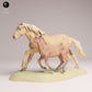 Produktfoto Tier Figur Diorama, Modellbau: 0: Wildtier Figuren: galoppierende Mustang Stute und Fohlen – Pferde (Ref 25_09_05)
