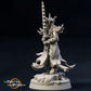Produktfoto Tabletop 28mm The Printing Goes Ever On (TPGEO)  0: Dunkle Krieger im Kampf mit tapferen Krieger: Schwarze Gestalten überfallen Helden