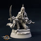 Produktfoto Tabletop 28mm The Printing Goes Ever On (TPGEO)  0: Dunkle Krieger im Kampf mit tapferen Krieger: Schwarze Gestalten überfallen Helden