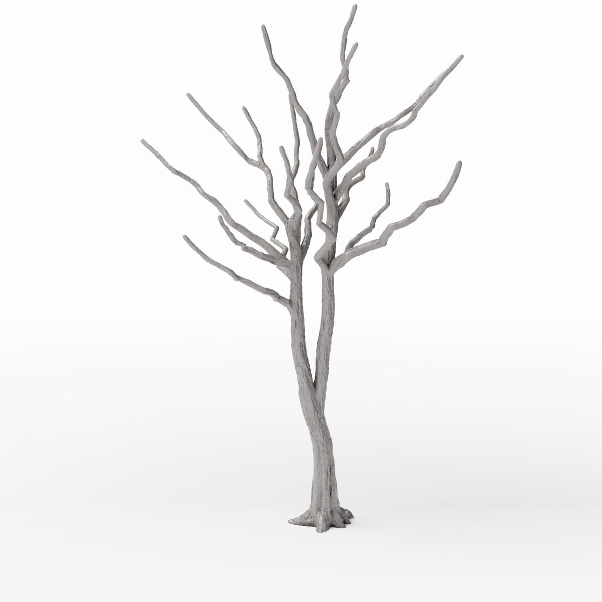 Diorama Modellbau Produktfoto 3: Diorama Pflanzen: Kahler Baum mit Wurzeln (Ref. 1102D)
