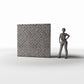 Diorama Modellbau Produktfoto 1: Diorama Gebäude: Unbeschädigte Ziegelwand (Ref. 1201D)
