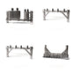 Diorama Modellbau Produktfoto 0: Diorama Infrastruktur: Betonmast mit Leistungstransformator als Baugruppe (Ref. 1231D)