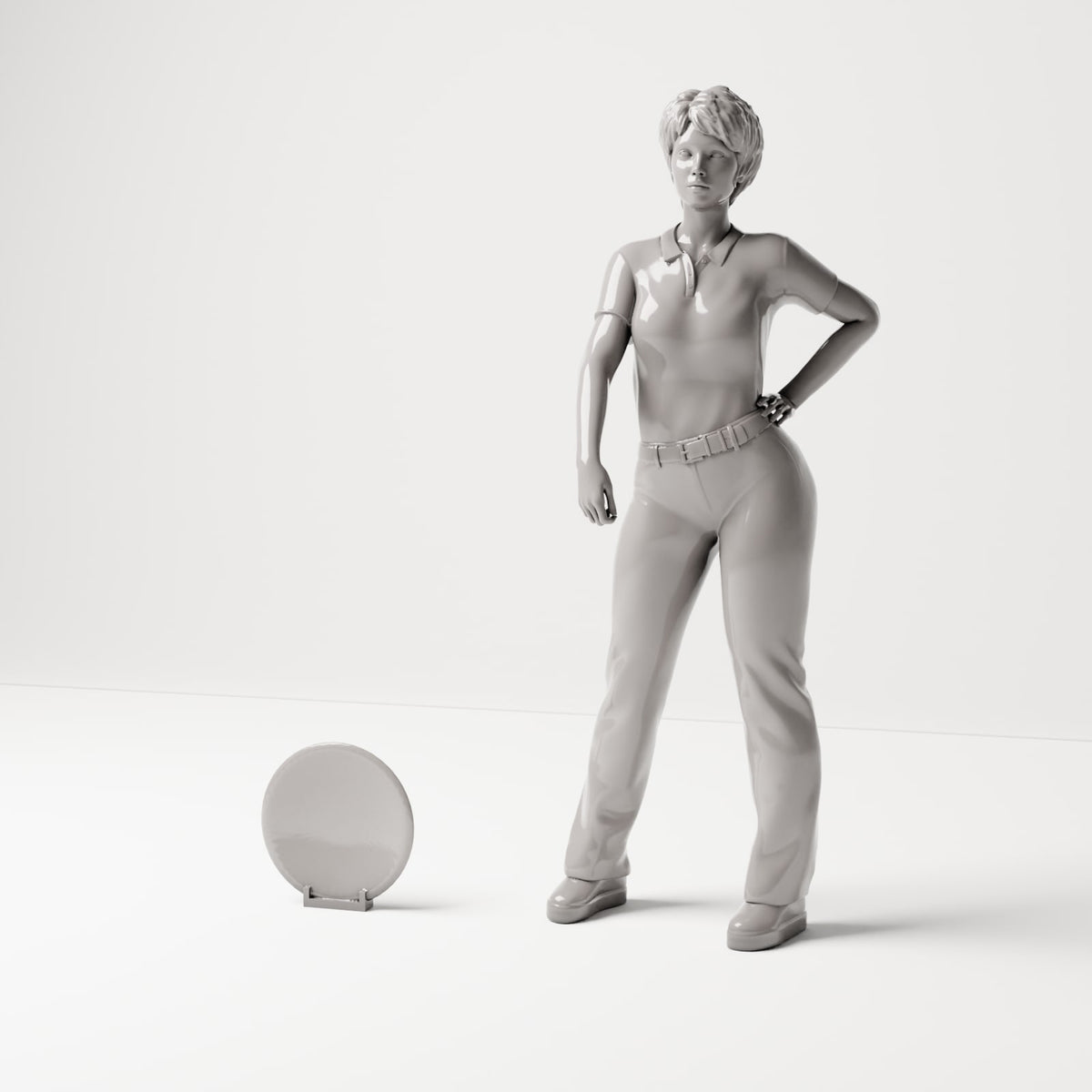 MyPortal 124 1: Diorama Inneneinrichtung: Dekorativer Tellerständer (Ref. 124D)