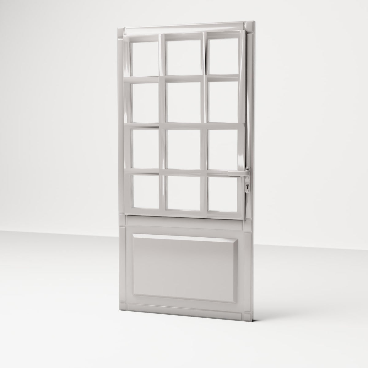 MyPortal 129 0: Diorama Gebäudedetails: Klassische Tür mit Sprossenfenster (Ref. 129D)