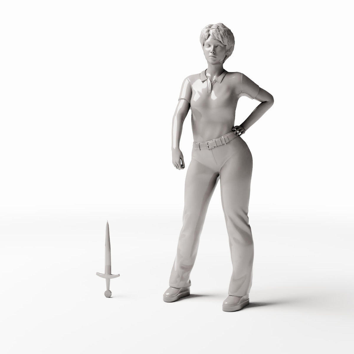 Diorama Modellbau Produktfoto 1: Diorama Militärausrüstung: Dolch mit Parierstange (Ref. 1383D)