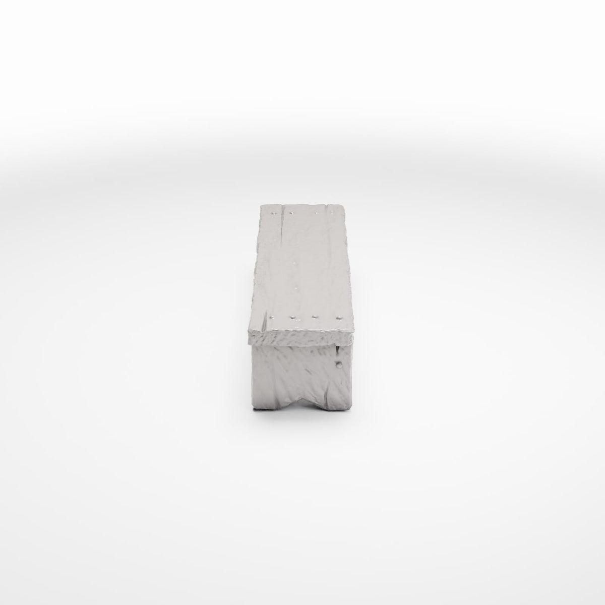 Diorama Modellbau Produktfoto 2: Diorama Möbel: Rustikale Miniaturbank für die Küche (Ref. 1488D)