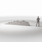 Diorama Modellbau Produktfoto 1: Diorama Gebäudedetail: Beschädigte Ziegelmauer Typ 3 (Ref. 1626D)
