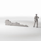 Diorama Modellbau Produktfoto 1: Diorama Militär: Beschädigte Ziegelmauer als Feldbefestigung (Ref. 1632D)