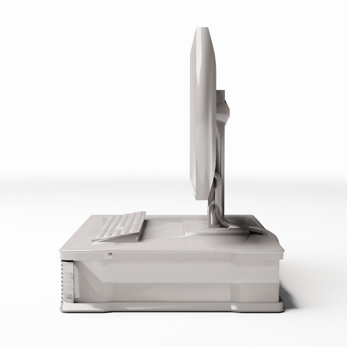 Diorama Modellbau Produktfoto 2: Diorama Militär: Desktop-Computer als Militärdiorama-Zubehör (Ref. 1666D)