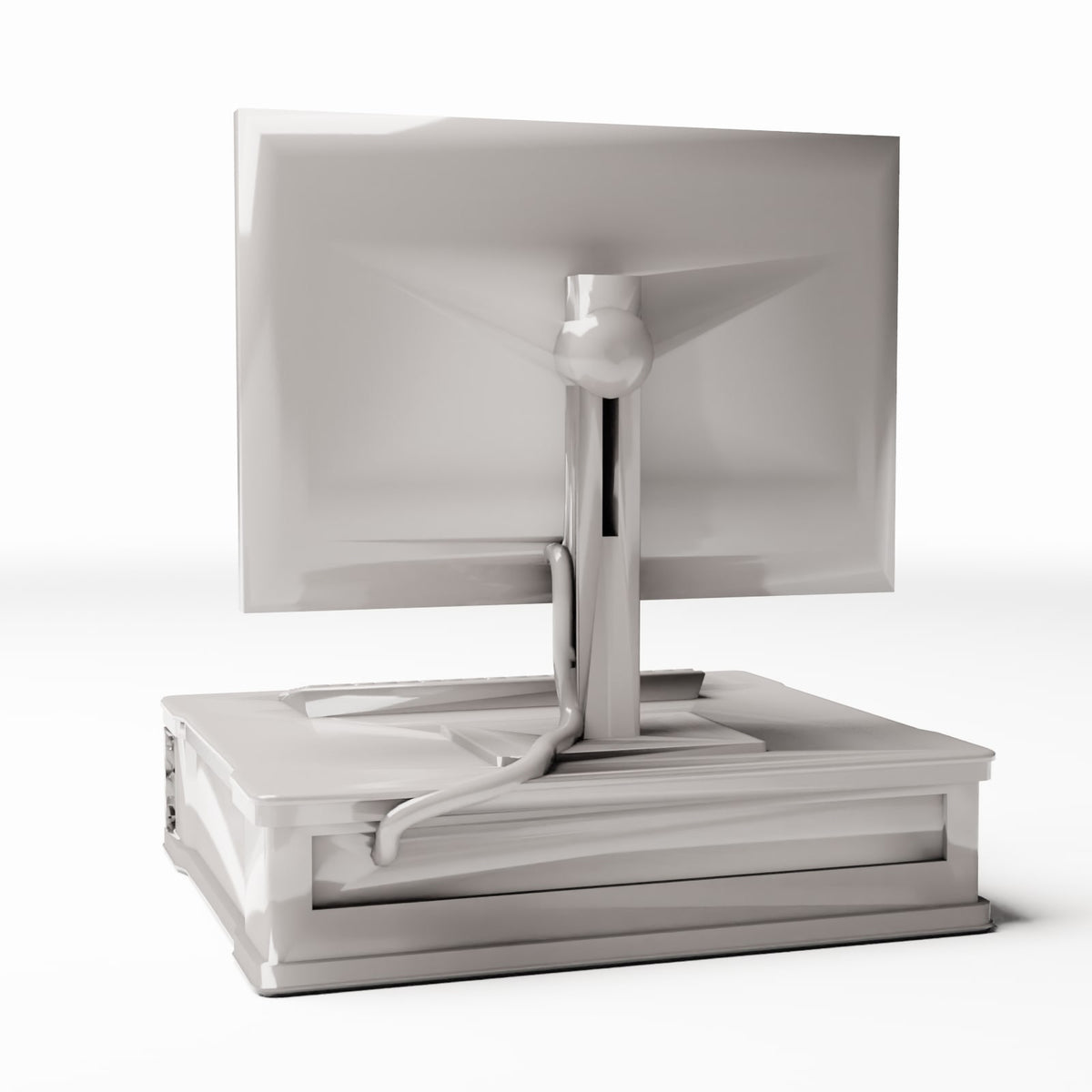 Diorama Modellbau Produktfoto 3: Diorama Militär: Desktop-Computer als Militärdiorama-Zubehör (Ref. 1666D)