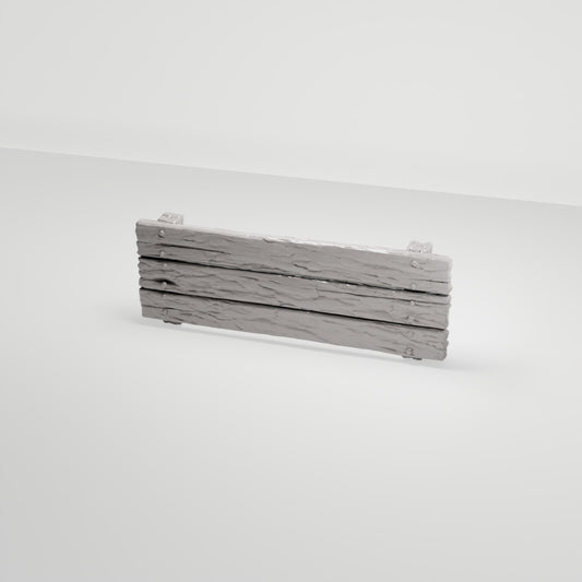 Diorama Modellbau Produktfoto 0: Diorama Gelände: Holzbarriere als Zaunsegment (Ref. 233D)
