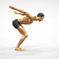 Miniatur Figur Schwimmer: Athlet vor Absprung ins Schwimmbecken (Nr. 250)