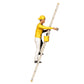 Miniatur Figur: Maler/ Lackierer mit Pinsel und Eimer - Handwerker auf Leiter (Nr. 277)