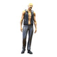 Miniatur Figur Biker/Gang Mitglied mit Weste: Glatzkopf (Nr. 283)