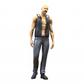 Miniatur Figur Biker/Gang Mitglied mit Weste: Glatzkopf (Nr. 283)